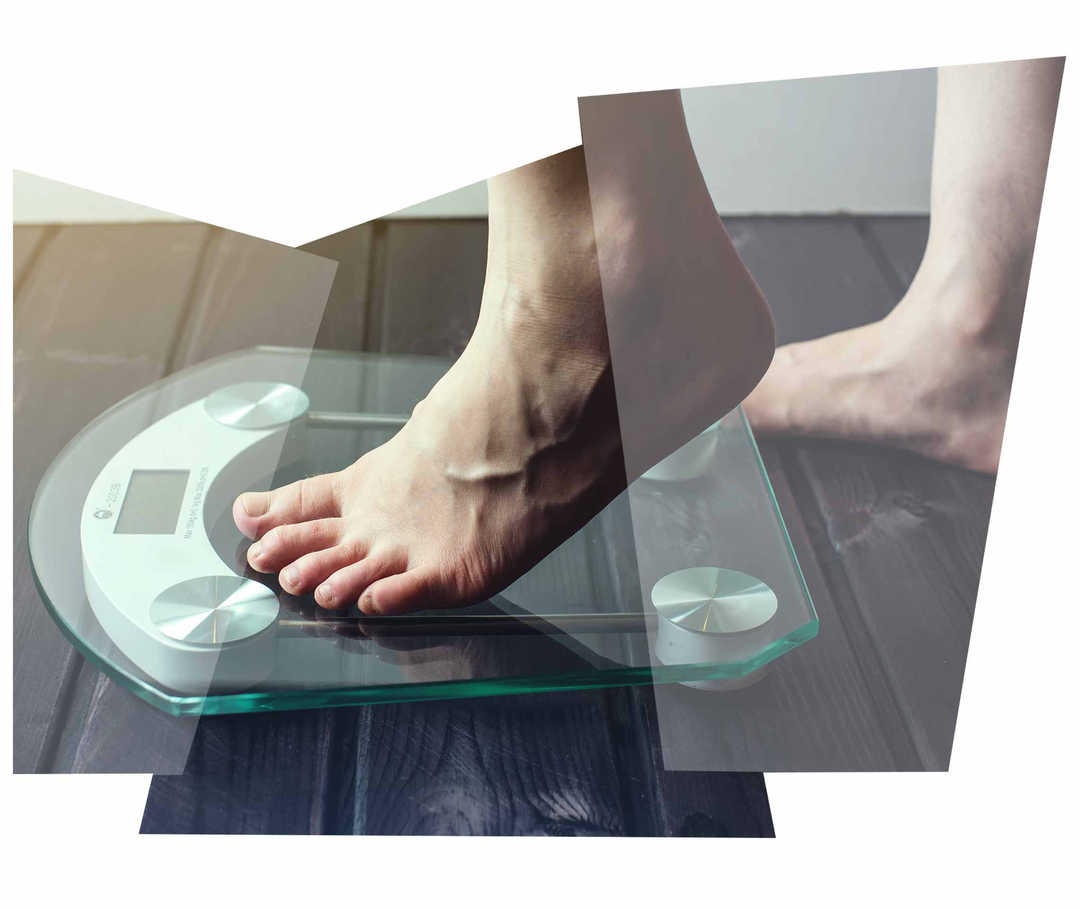 Leben mit NET: Die regelmäßige Gewichtskontrolle per Waage ist wichtig.